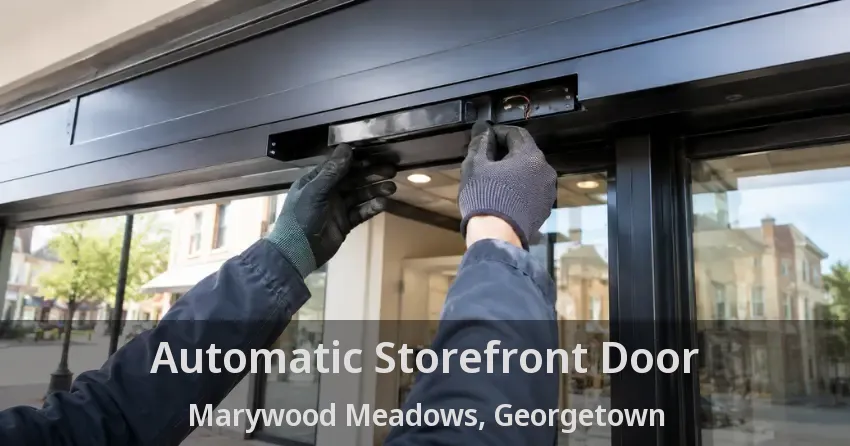 Automatic Storefront Door Marywood Meadows, Georgetown - ON