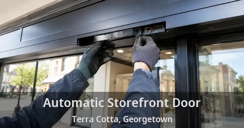 Automatic Storefront Door Terra Cotta, Georgetown - ON