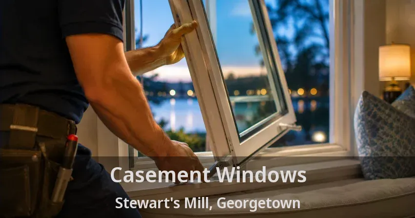 Casement Windows Stewart's Mill, Georgetown - ON