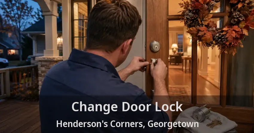 Change Door Lock Henderson's Corners, Georgetown - ON