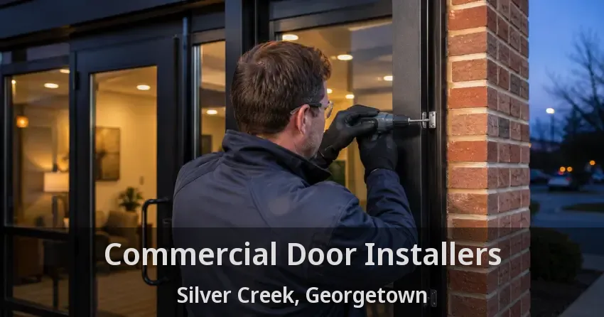 Commercial Door Installers Silver Creek, Georgetown - ON