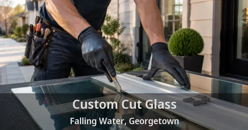 Custom Cut Glass Falling Water, Georgetown - ON