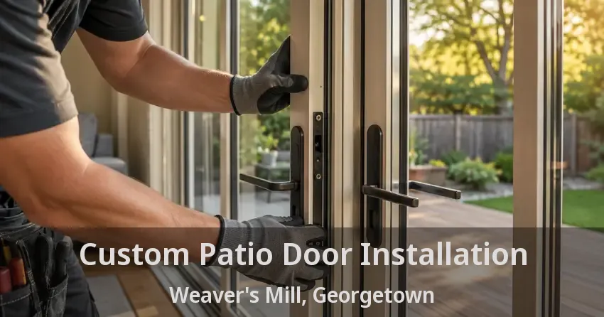 Custom Patio Door Installation Weaver's Mill, Georgetown - ON