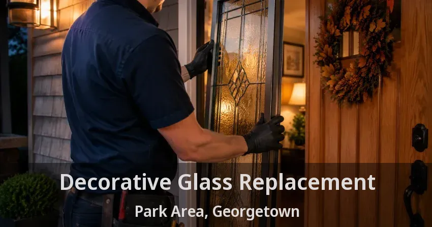 Decorative Glass Replacement Park Area, Georgetown - ON