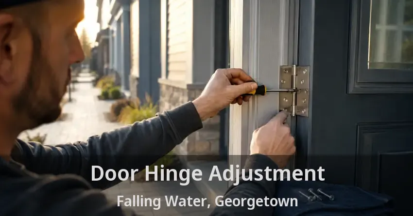 Door Hinge Adjustment Falling Water, Georgetown - ON