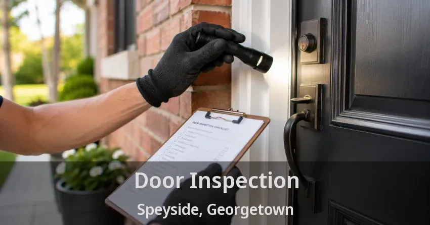 Door Inspection Speyside, Georgetown - ON
