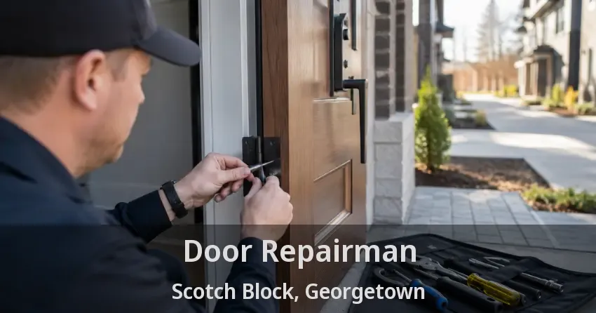 Door Repairman Scotch Block, Georgetown - ON