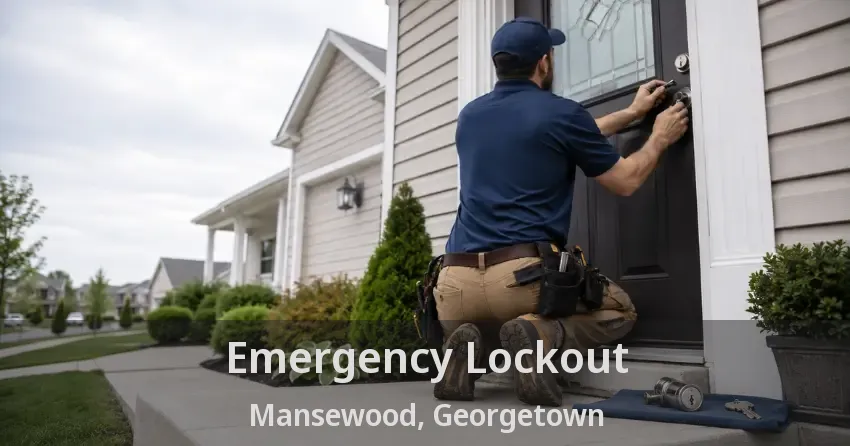 Emergency Lockout Mansewood, Georgetown - ON