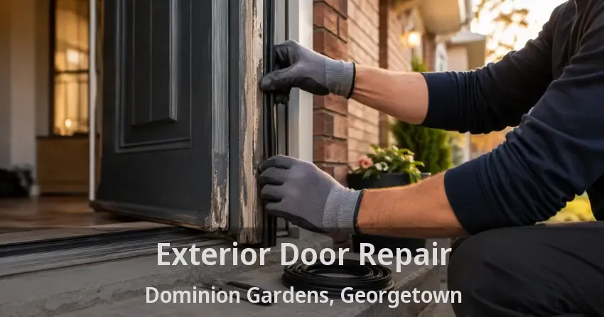 Exterior Door Repair Dominion Gardens, Georgetown - ON