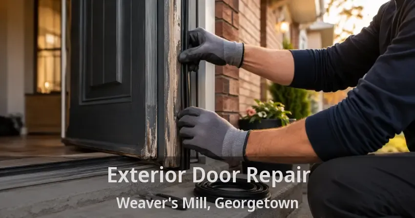 Exterior Door Repair Weaver's Mill, Georgetown - ON