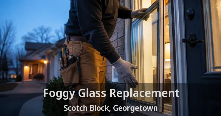 Foggy Glass Replacement Scotch Block, Georgetown - ON