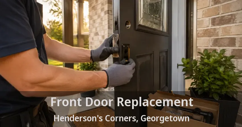 Front Door Replacement Henderson's Corners, Georgetown - ON