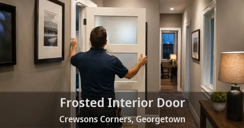 Frosted Interior Door Crewsons Corners, Georgetown - ON