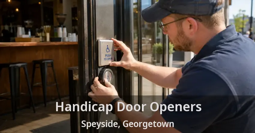 Handicap Door Openers Speyside, Georgetown - ON