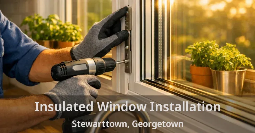 Insulated Window Installation Stewarttown, Georgetown - ON