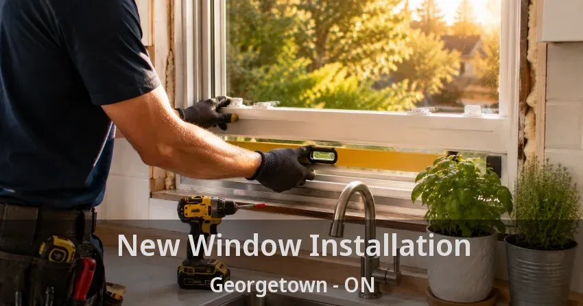 New Window Installation Georgetown - ON