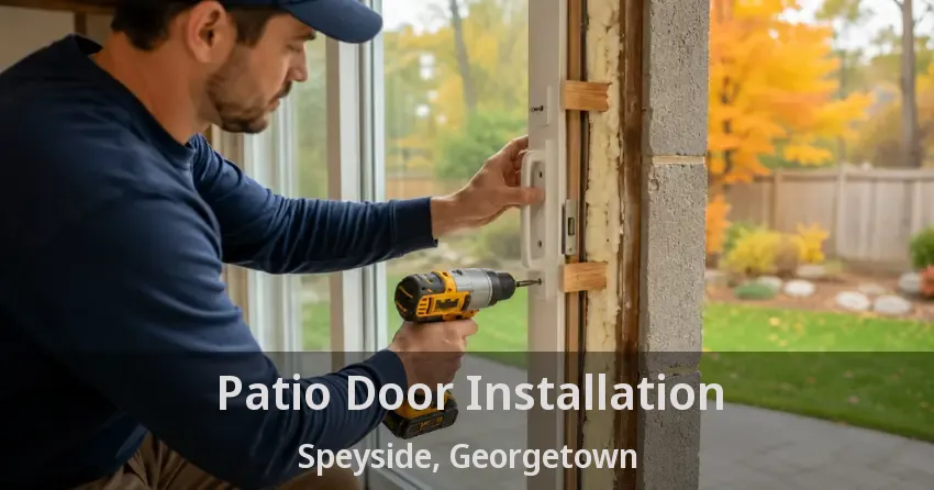 Patio Door Installation Speyside, Georgetown - ON