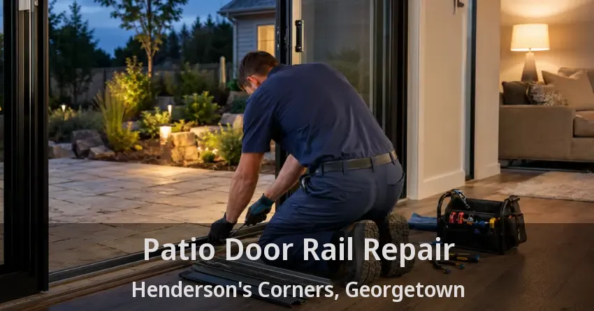 Patio Door Rail Repair Henderson's Corners, Georgetown - ON