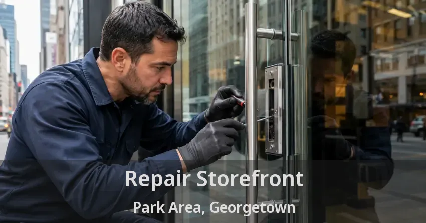 Repair Storefront Park Area, Georgetown - ON