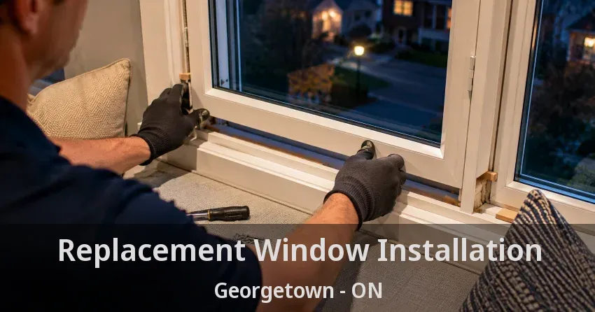 Replacement Window Installation Georgetown - ON