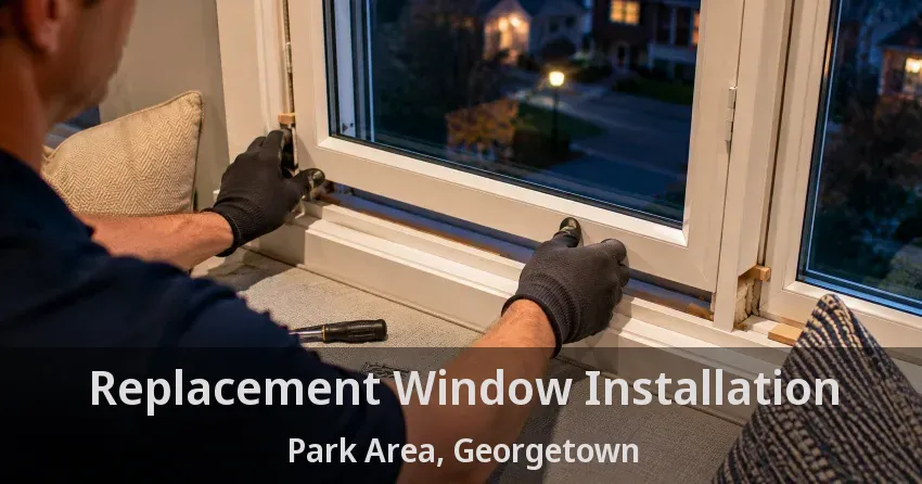 Replacement Window Installation Park Area, Georgetown - ON
