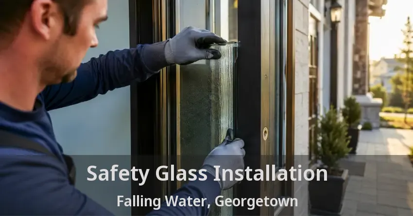 Safety Glass Installation Falling Water, Georgetown - ON