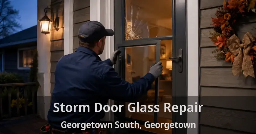 Storm Door Glass Repair Georgetown South, Georgetown - ON