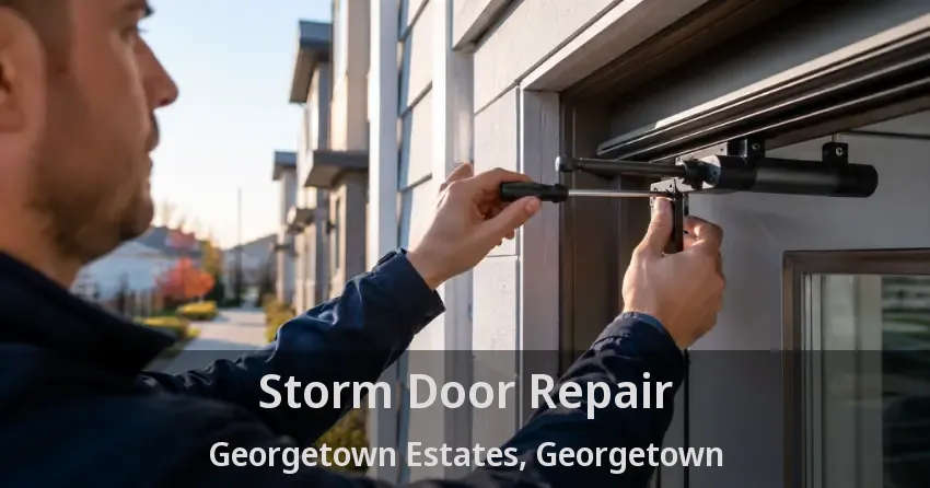 Storm Door Repair Georgetown Estates, Georgetown - ON