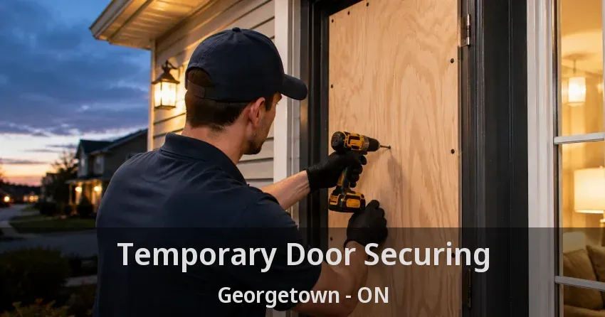 Temporary Door Securing Georgetown - ON