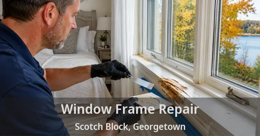 Window Frame Repair Scotch Block, Georgetown - ON