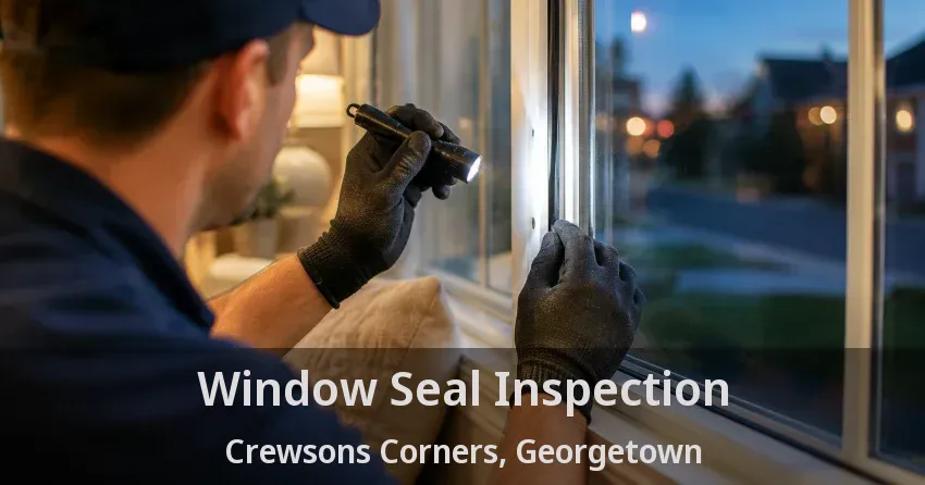 Window Seal Inspection Crewsons Corners, Georgetown - ON