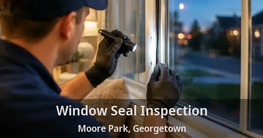 Window Seal Inspection Moore Park, Georgetown - ON