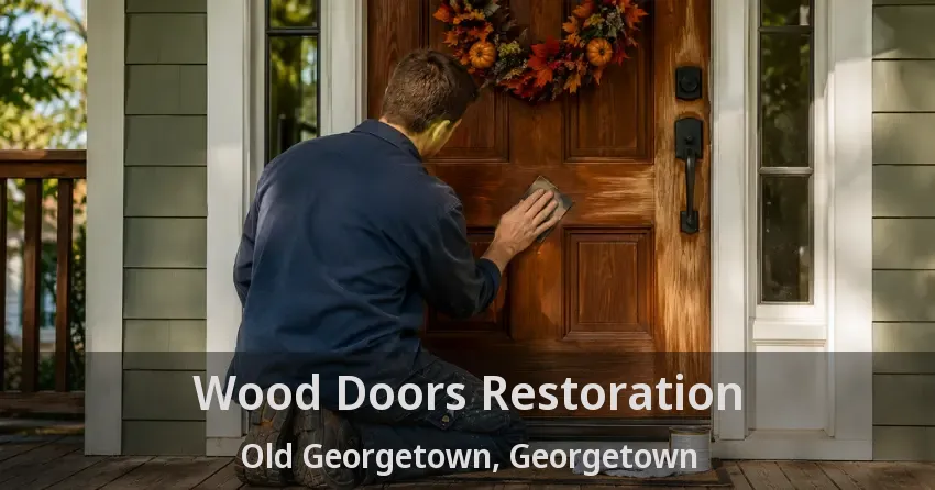 Wood Doors Restoration Old Georgetown, Georgetown - ON