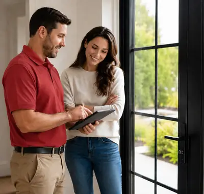 Bright living space with new windows by Windows & Doors Georgetown